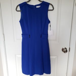 Calvin Klein Blue Dress New